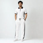 2 Pcs Men's Dri Fit Texture Track Suit
