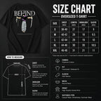 Men's Premium Cotton Anime Back Print T-Shirt – Oversized Casual Streetwear Tee