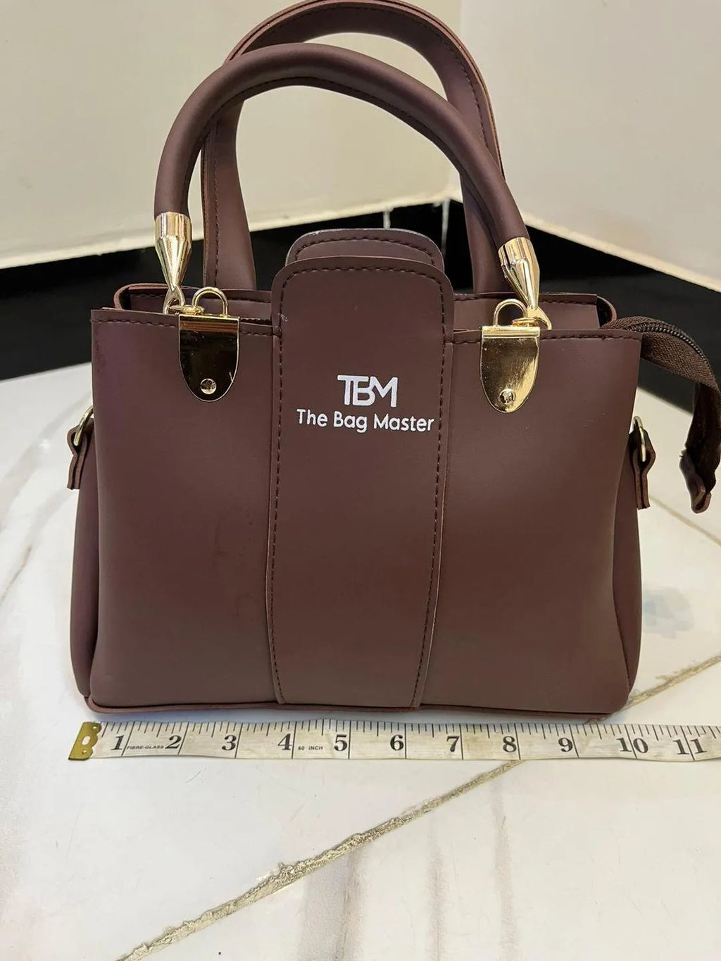 Green Rexine 3-Piece Handbag Set for Women