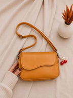 Girl's Leather Plain Purse