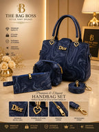 Girl's Leather Textured Hand Bag