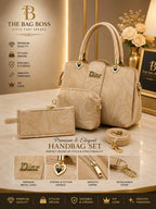 Girl's Leather Textured Hand Bag
