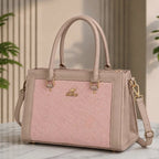 Premium Women's Structured Handbag|Rexine Top HandleShoulde