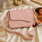 Girl's Leather Textured Hand Bag
