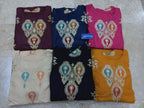 Cotton Embroidered Shirt & Flapper Set Cream 2Pcs