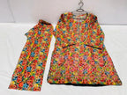 Multicolor Lawn Printed Kurta Set for Women