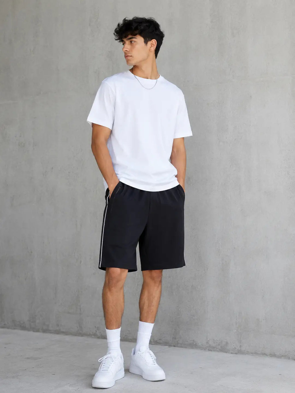 1 Pc Men's Jersey Plain shorts