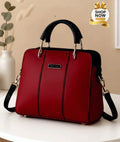 Women's Rexine Plain Hand Bag