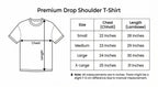 Premium The Hustle Graphic Drop Shoulder T-Shirt | White Oversized PC Fabric Tee