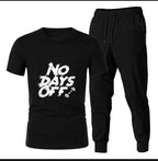 2 Pcs Men's Cotton Printed Track Suit