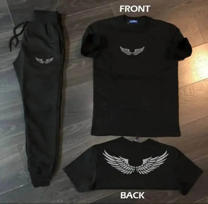 2 Pcs Men's Printed Track Suit