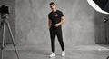 2 Pcs Men's Jersey Printed Track Suit