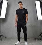 2 Pcs Men's Jersey Printed Track Suit