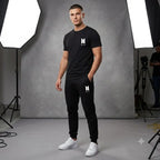 2 Pcs Men's Jersey Printed Track Suit