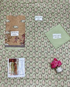 Green Printed Lawn 3-Piece Kurta Set