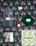 Green Printed 3-Piece Dobby Lawn Suit Set