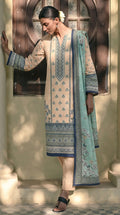 3 Pcs Women's Unstitched Printed Suit