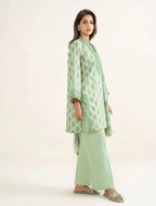 3 Pcs Women's Unstitched Printed Suit