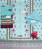 3 Pcs Women's Unstitched Printed Suit