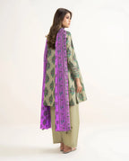3 Pcs Women's Unstitched Printed Suit