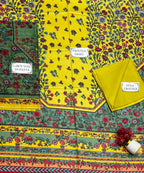 3 Pcs Women's Unstitched Printed Suit