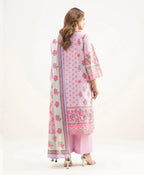 3 Pcs Women's Unstitched Printed Suit