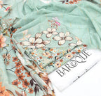 Lawn 3 Pcs Mint Green Embroidered Suit