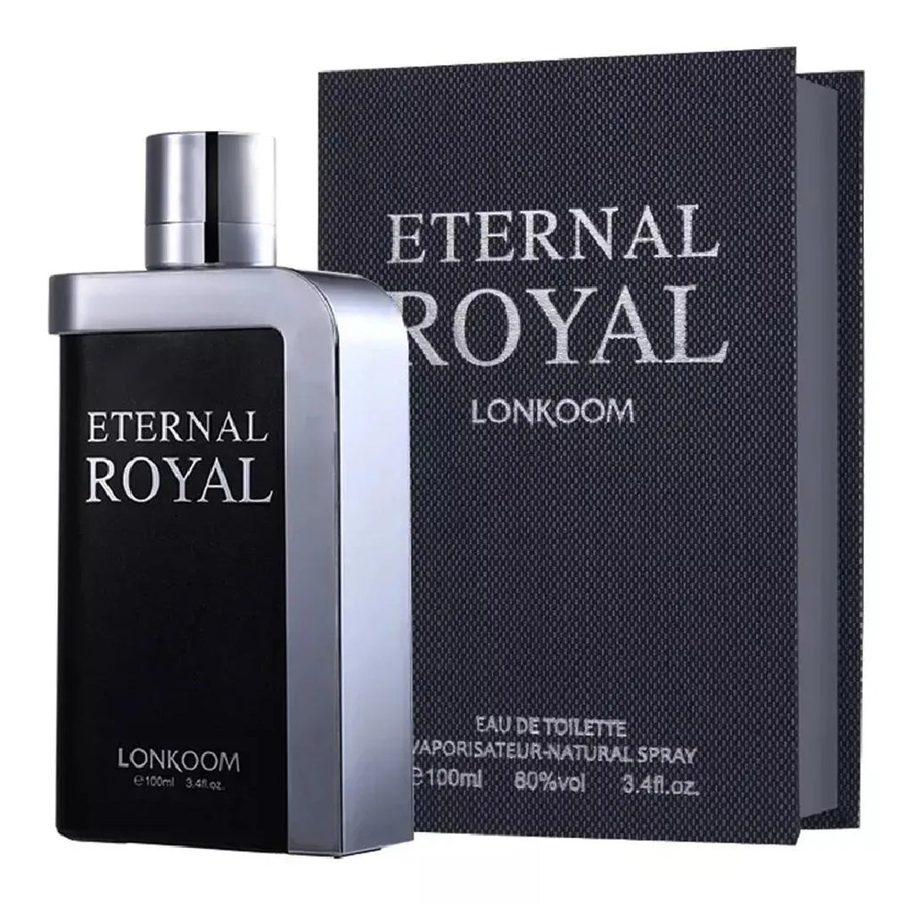 Eternal Royal Perfume for Men 100ml Black Silver Bottle