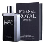 Eternal Royal Perfume for Men 100ml Black Silver Bottle