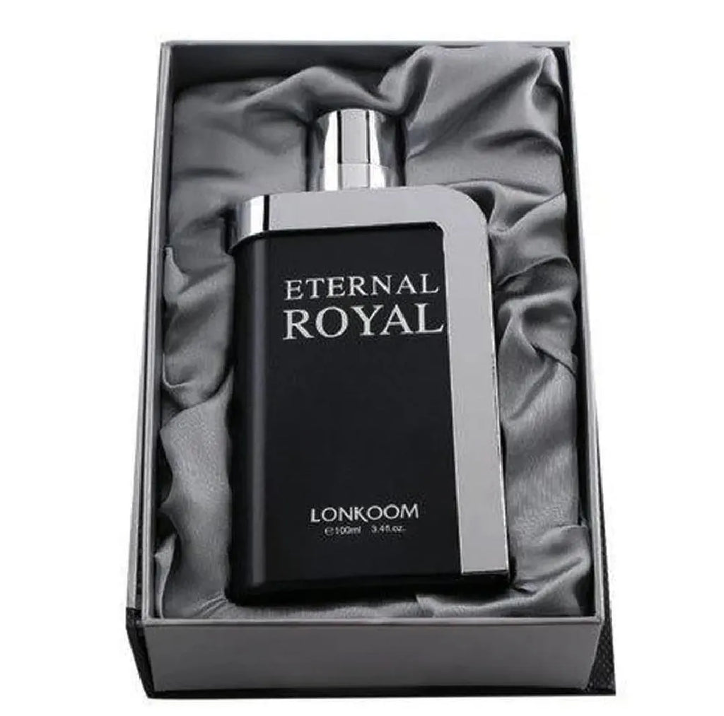 Eternal Royal Perfume for Men 100ml Black Silver Bottle