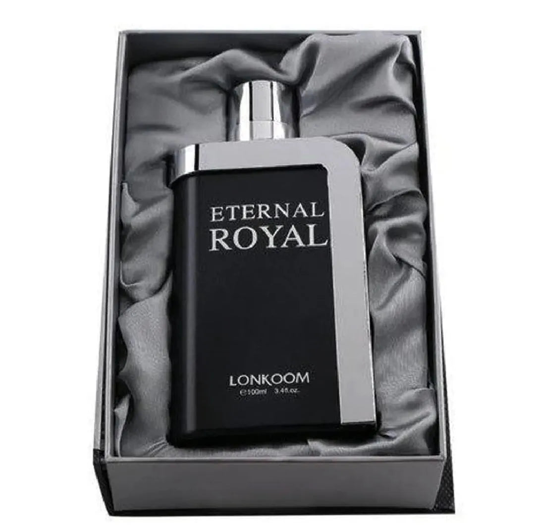 Eternal Royal Perfume for Men 100ml Black Silver Bottle