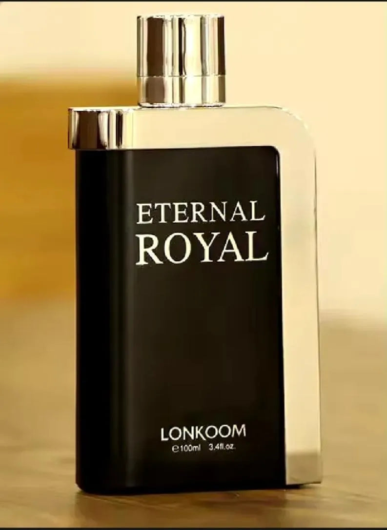Eternal Royal Perfume for Men 100ml Black Silver Bottle
