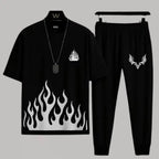 Men's Micro Printed Track Suit