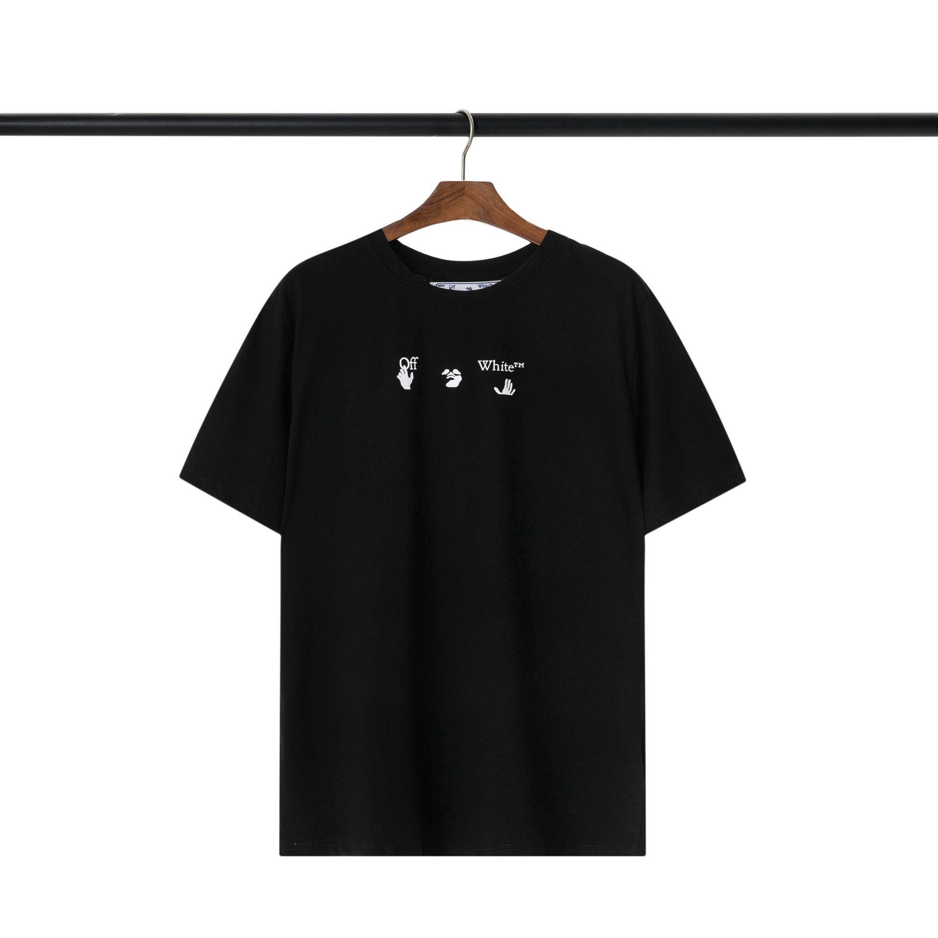 Men Off-White Melting Arrow T-Shirt Summer White Black