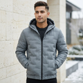 Men's Winter Hooded Cotton Jacket Korean Style
