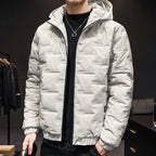 Men's Winter Hooded Cotton Jacket Korean Style