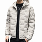 Men's Winter Hooded Cotton Jacket Korean Style
