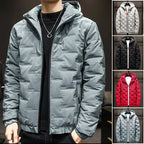 Men's Winter Hooded Cotton Jacket Korean Style