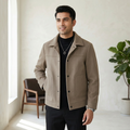Men's Slim Fit Wool Jacket Winter Korean Style