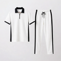2 Pcs Men's Dri Fit Texture Track Suit