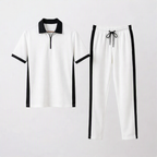2 Pcs Men's Dri Fit Texture Track Suit